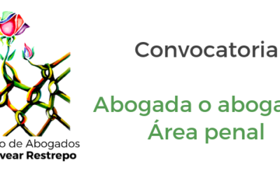 Convocatoria abogada/o – Área penal