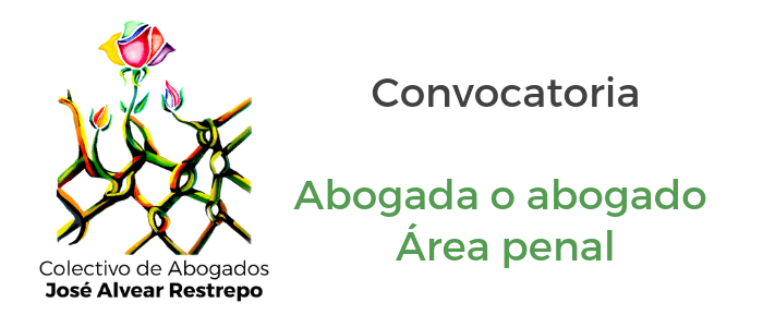 Convocatoria abogada/o – Área penal