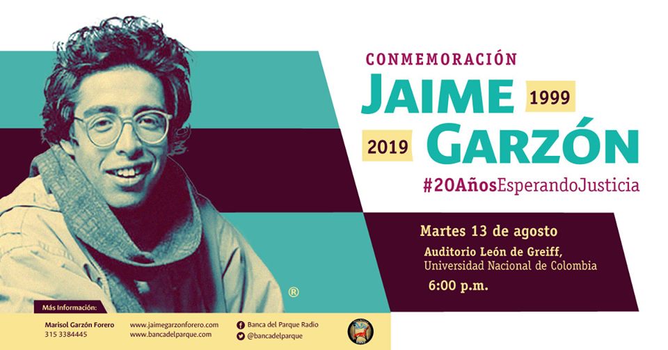 Jaime Garzón Forero: 20 años esperando justicia ⚖