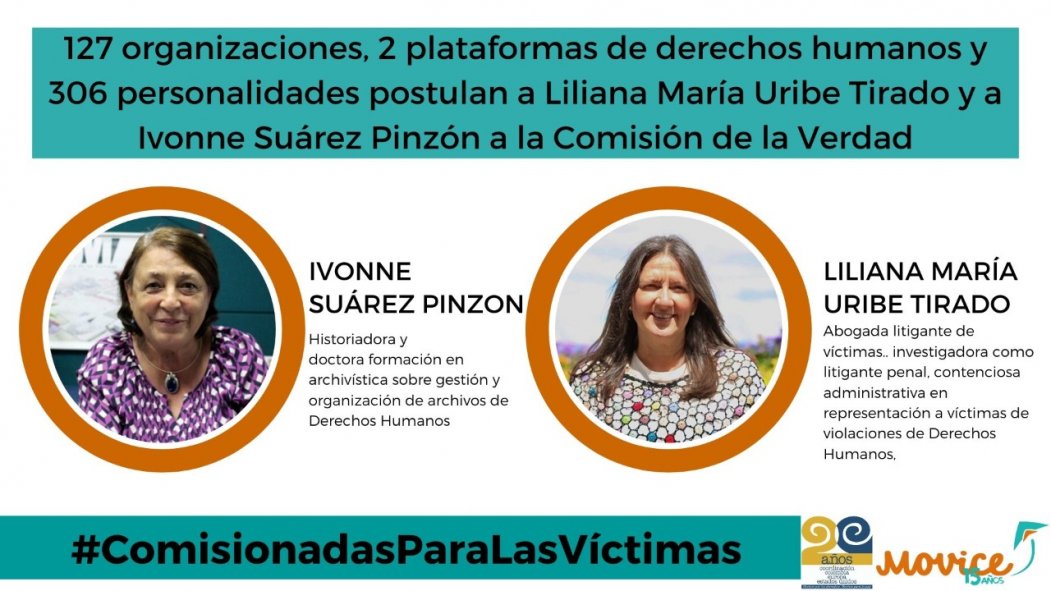 Organizaciones y personalidades postulan candidatas a la Comisión de la Verdad