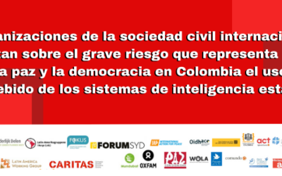 El grave riesgo que representa para la paz y la democracia en Colombia el uso indebido de los sistemas de inteligencia estatal