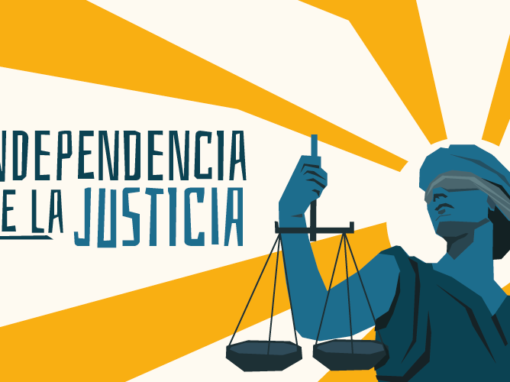 Firma por la independencia de la justicia en Colombia