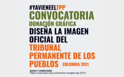 Diseña la imagen oficial de la sesión del Tribunal Permanente de los Pueblos -TPP- en Colombia 2021