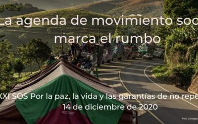 La agenda del movimiento social marca el rumbo