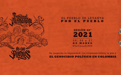 Organizaciones y Movimientos Sociales reclaman al Estado colombiano a comparecer por genocidio político ante el Tribunal Permanente de los Pueblos