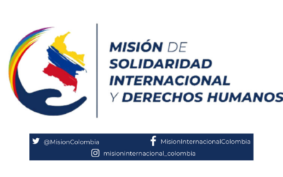 La Misión Internacional de Solidaridad y Observación de Derechos Humanos viaja a Colombia este martes 25 de mayo.