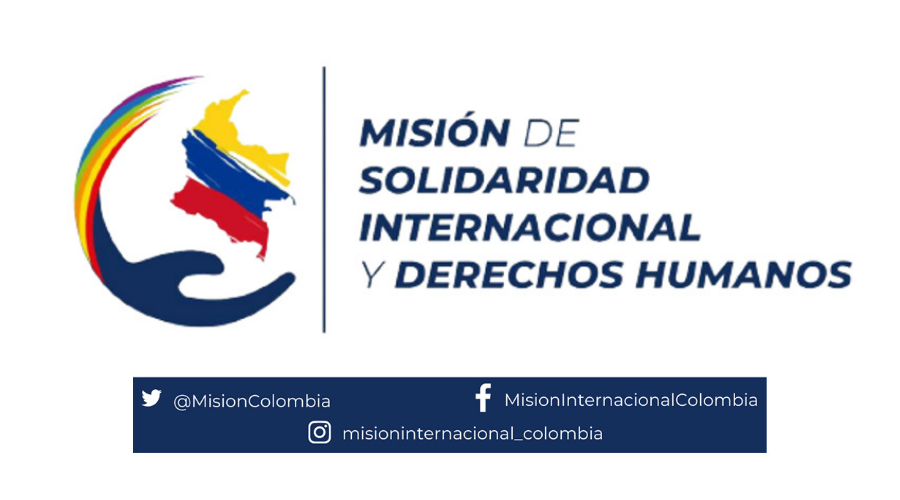 La Misión Internacional de Solidaridad y Observación de Derechos Humanos viaja a Colombia este martes 25 de mayo.