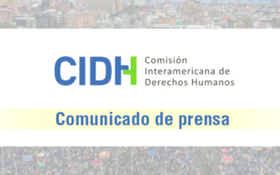La CIDH condena las graves violaciones de derechos humanos en el contexto de las protestas en Colombia, rechaza toda forma de violencia y reitera la importancia de que el Estado honre sus obligaciones internacionales