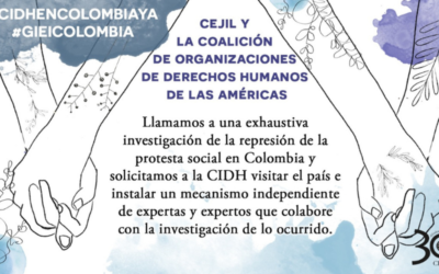 Colombia: 650 organizaciones de sociedad civil llamamos a una exhaustiva investigación de la represión de la protesta social y solicitamos a la CIDH mantenerse alerta