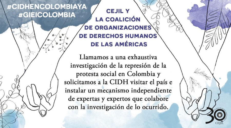Colombia: 650 organizaciones de sociedad civil llamamos a una exhaustiva investigación de la represión de la protesta social y solicitamos a la CIDH mantenerse alerta