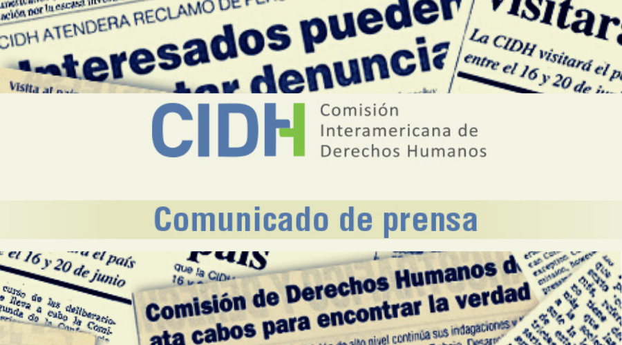 La CIDH anuncia visita de trabajo a Colombia en el contexto de las protestas sociales