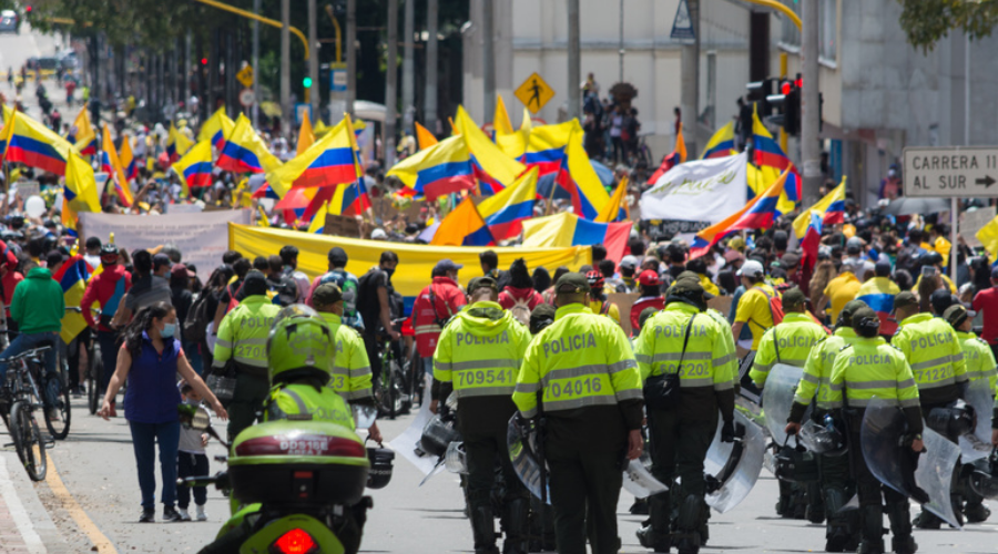 Colombia: represión sin precedentes contra los manifestantes