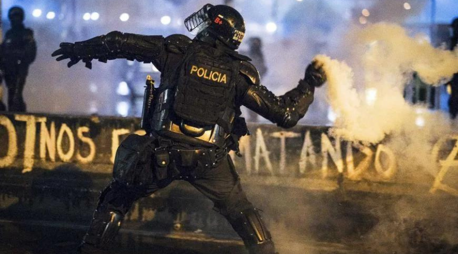 Colombia: Brutalidad policial contra manifestantes