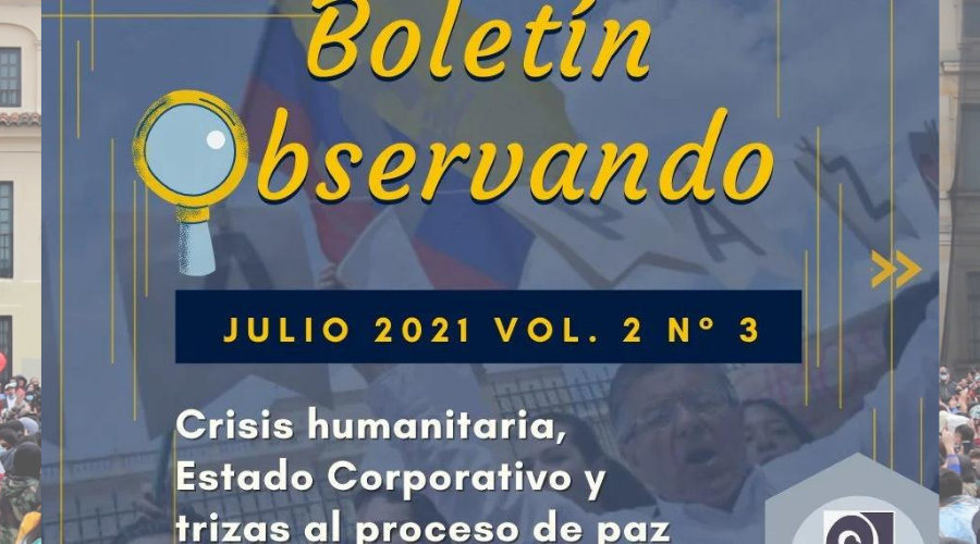 Boletín informativo trimestral sobre derechos humanos de la Coordinación Colombia Europa Estados Unidos