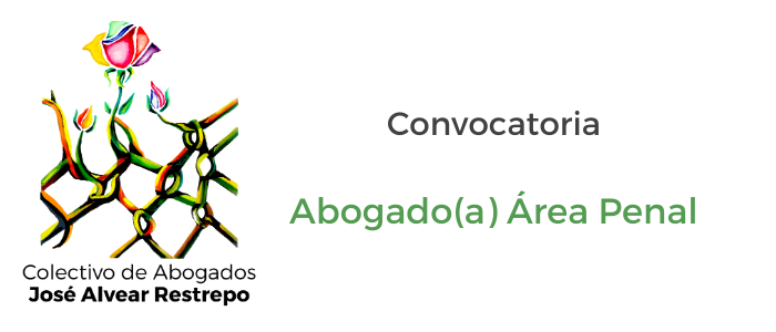 Convocatoria abogado(a) para el Área Penal