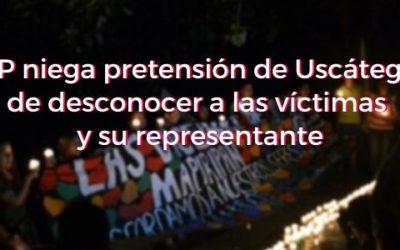 JEP niega pretensión de Uscátegui de desconocer a las víctimas y su representante