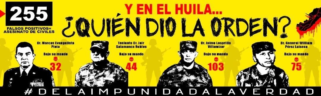 Denuncian censura a mural Quien dio la orden regional en el Huila