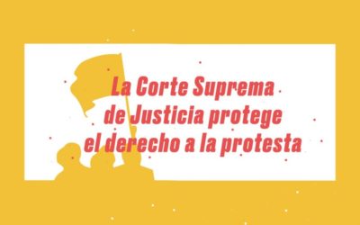 Corte Suprema de Justicia protege el derecho a la protesta frente a violencia policial