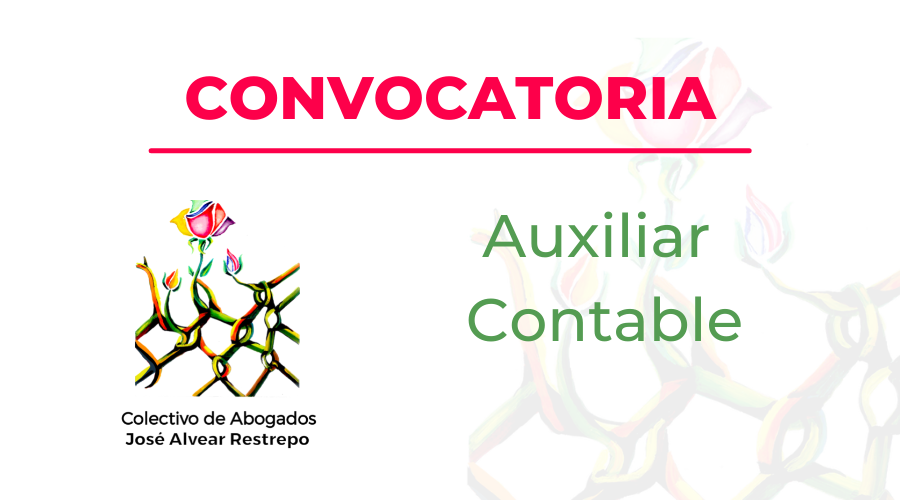 Convocatoria para el cargo de Auxiliar Contable