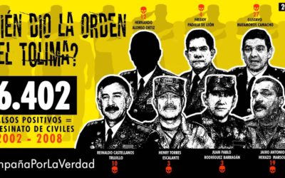 Pedimos que comandantes de la Quinta División del Ejército entre 2000 y 2015 sean llamados ante la JEP por casos de “falsos positivos” en el Tolima