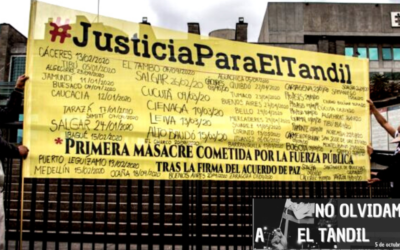 A cuatro años de cometida la masacre de El Tandil, solicitamos a la Corte Constitucional que remita el caso a justicia ordinaria