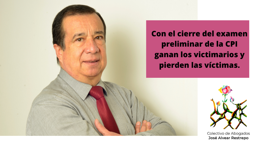 #Comunicado: Con el cierre del examen preliminar de la CPI ganan los victimarios y pierden las víctimas