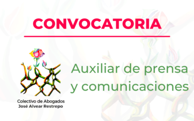 Convocatoria Auxiliar de prensa y comunicaciones (para estudiantes)