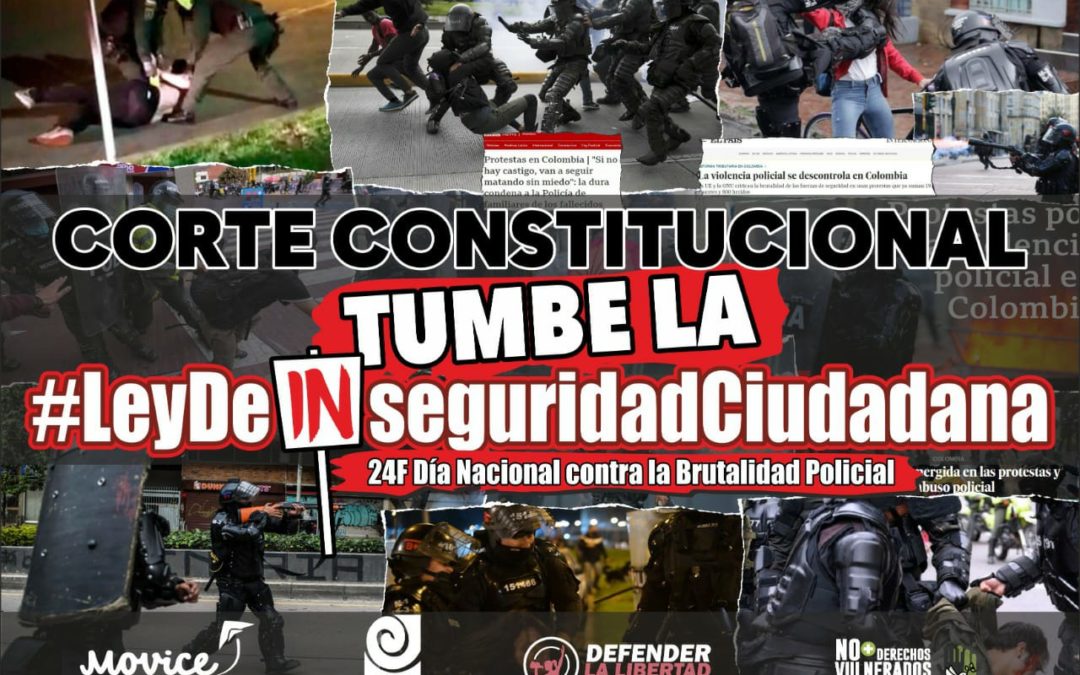 Víctimas y organizaciones de derechos humanos piden a la Corte tumbar la #LeyDeINseguridadCiudada