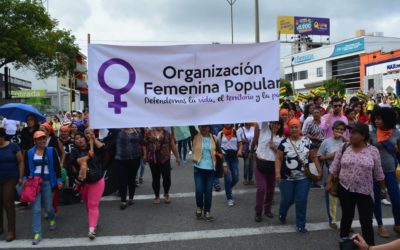 La Organización Femenina Popular -OFP-  denuncia la intensificación de los hostigamientos y las amenazas de muerte contra una de sus lideresas