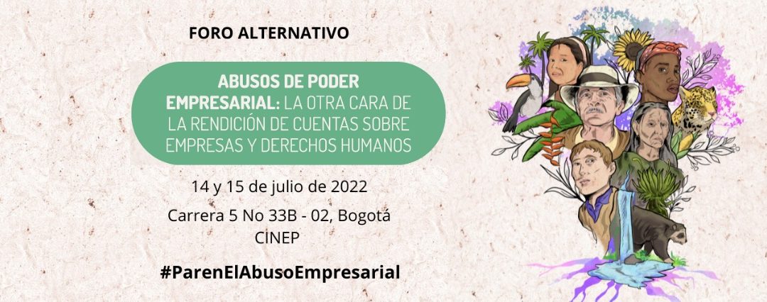 Declaración final del Foro alternativo ‘Abusos de poder empresarial: la otra cara de la rendición de cuentas sobre empresas y derechos humanos’