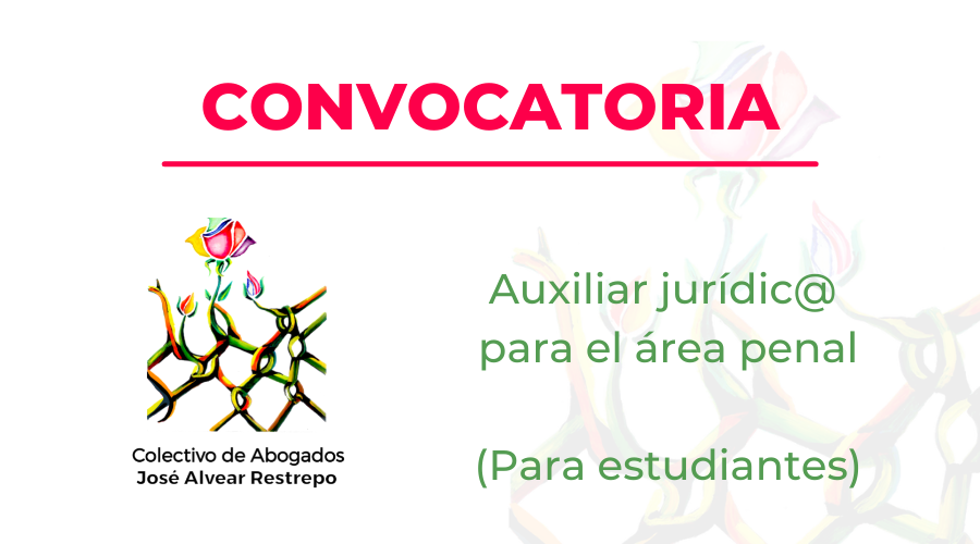 Convocatoria Auxiliar Jurídic@ Área de Penal