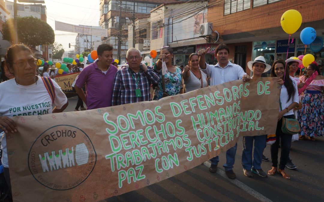 Acción Urgente por la vida, integridad y seguridad de las y los integrantes de la Corporación CREDHOS