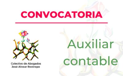 Convocatoria para el cargo de auxiliar contable