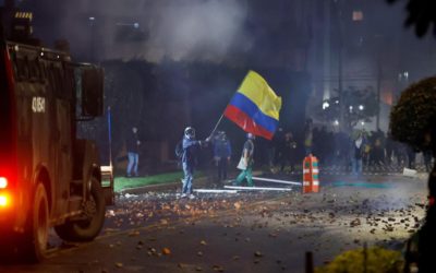 Comunicado Oficina de Alto Comisionado Naciones Unidas Derechos Humanos- Colombia: Expertos de la ONU preocupados por el uso indebido de las disposiciones antiterroristas y sobre delitos graves para procesar a manifestantes