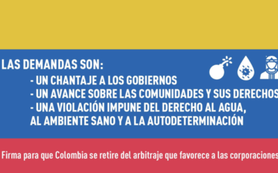 Más de 220 organizaciones piden a Gustavo Petro y Francia Márquez revisar los tratados de inversión internacional que permiten millonarias demandas contra el Estado colombiano