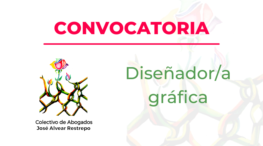 Convocatoria diseñador/a gráfica