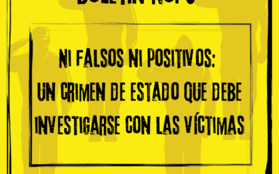 Víctimas piden audiencia pública sobre nueva etapa de investigación nacional de los mal llamados falsos positivos