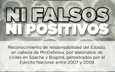 Ni falsos ni positivos: el Estado colombiano reconoce su responsabilidad en asesinatos de jóvenes de Soacha y Bogotá