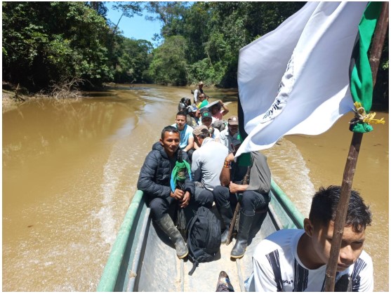 Situación de gravedad y urgencia por riesgo de desplazamiento forzado y confinamiento de la comunidad de Puerto Silencio del Resguardo Buenavista del Pueblo Siona (Ziobain)