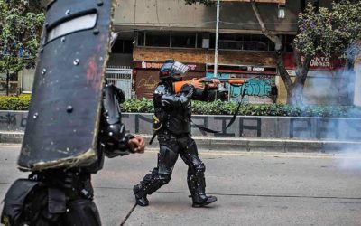 Organizaciones del continente pedimos frenar el abuso policial cometido con armas llamadas “menos letales”