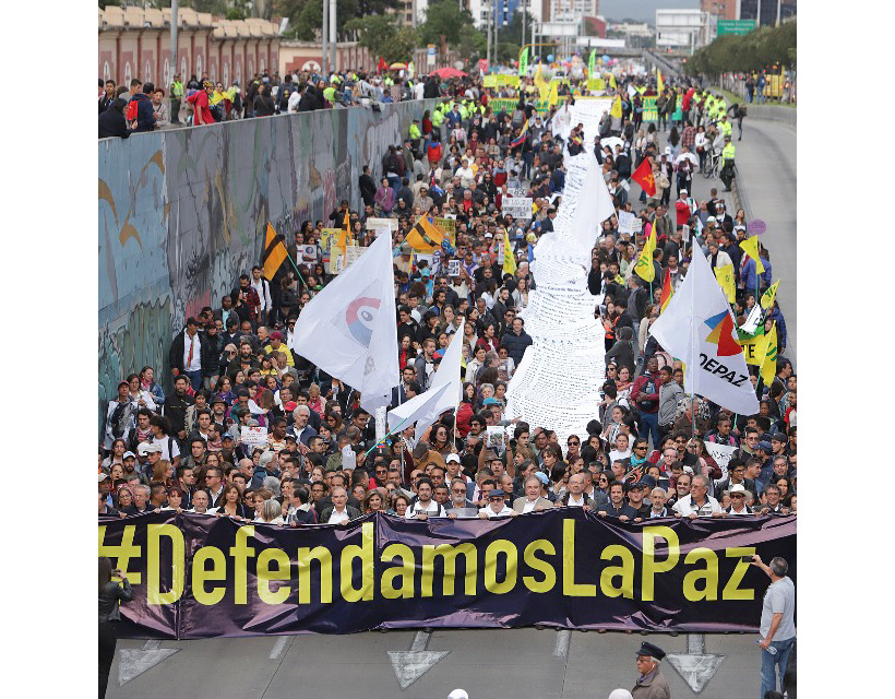 Exigimos hechos de paz- Comunicado Defendamos la paz