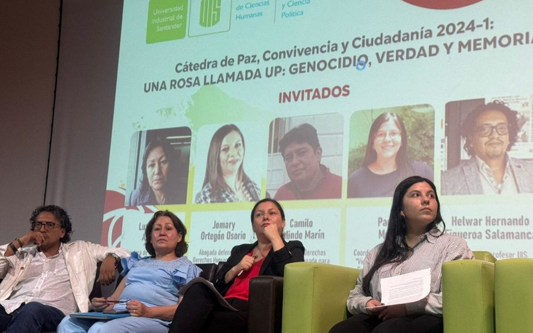 Inicio a la Cátedra de Paz, Convivencia y Ciudadanía “Una Rosa Llamada UP: Genocidio, Verdad y Memoria” en la UIS