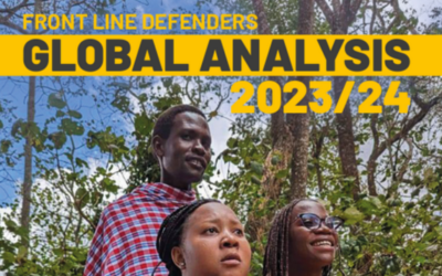 Global Analysis 2023/24 – Informe de Front Line Defenders
