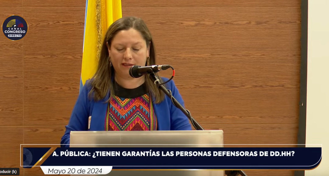Audiencia Pública: ¿Tienen garantías las personas que defienden derechos humanos? El derecho a defender los derechos humanos