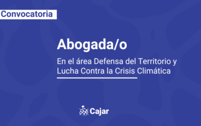 Convocatoria para ejercer como abogada/o en el Colectivo de Abogados y Abogadas “José Alvear Restrepo” (Cajar)