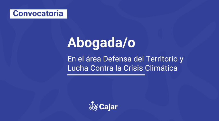 Convocatoria para ejercer como abogada/o en el Colectivo de Abogados y Abogadas “José Alvear Restrepo” (Cajar)