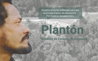 Víctimas harán plantón en Batallón de Contrainteligencia para exigir que se tomen medidas de protección de lugares de inhumación