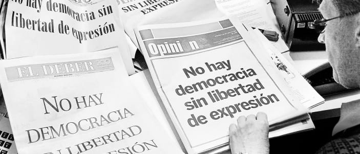 La libertad de prensa y de expresión son derechos fundamentales que deben ser garantizados por el Estado y ejercidos con responsabilidad
