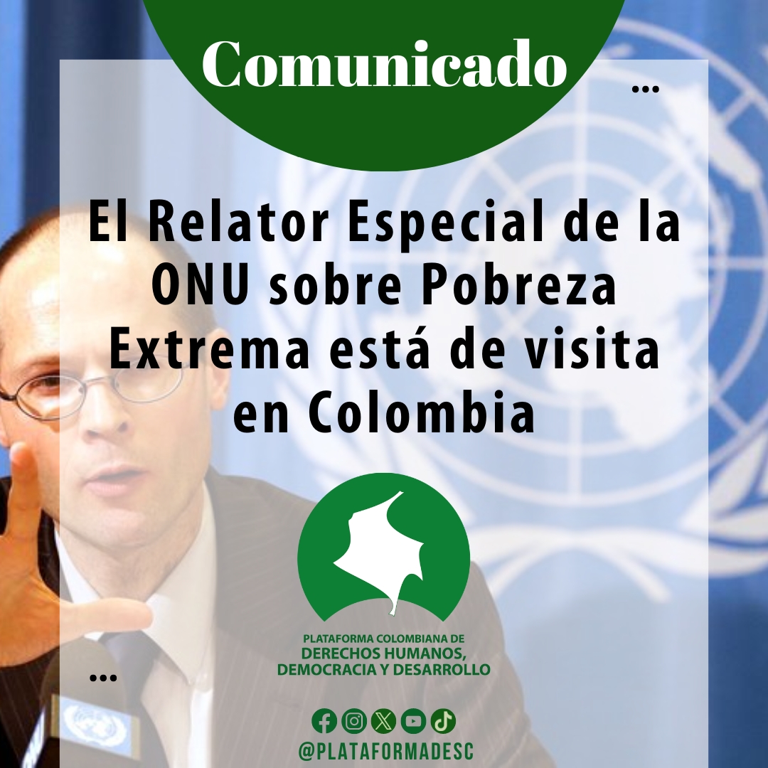El Relator Especial de la ONU sobre Pobreza Extrema está de visita en ...
