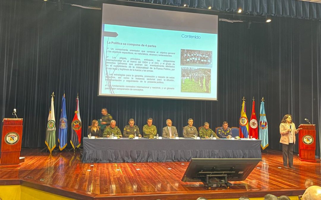 Política de Derechos Humanos y Derecho Internacional Humanitario del Ministerio de Defensa